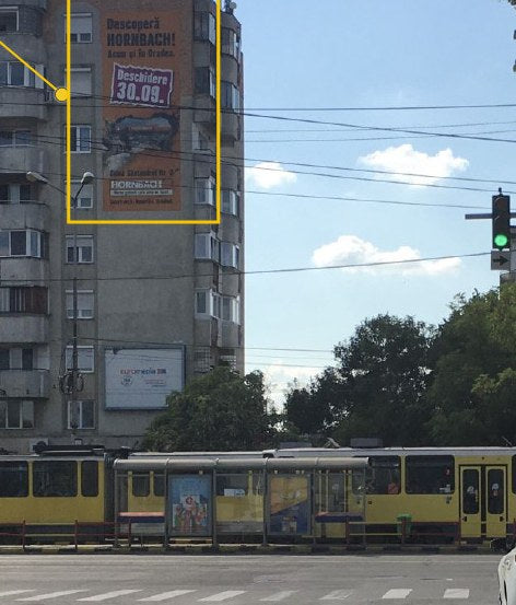 Oradea Muntele Gaina x D. Cantemir Mesh Billboard, Romania
