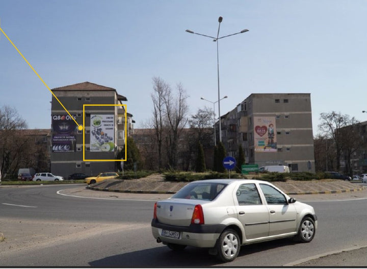 Oradea Str Podului x Str Uzinelor Backlit Billboard, Romania
