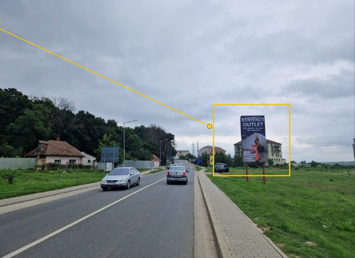 Oradea ZONA METROPOLITANA ORADEA - INTRARE IN Backlit Billboard, Romania