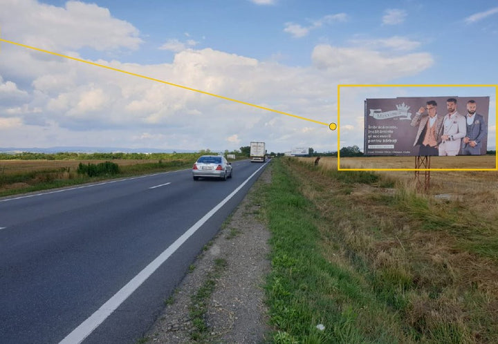 Osorhei DN 1 spre Cluj-Napoca (poz2) Static Billboard, Romania