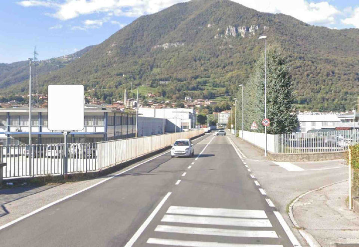 Billboard Via Sandro Pertini, Albino, Italy
