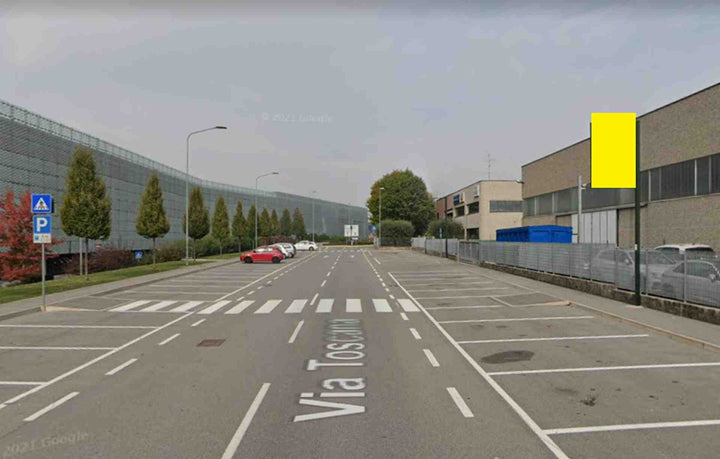 Billboard Via Toscana, Azzano San Paolo, Italy