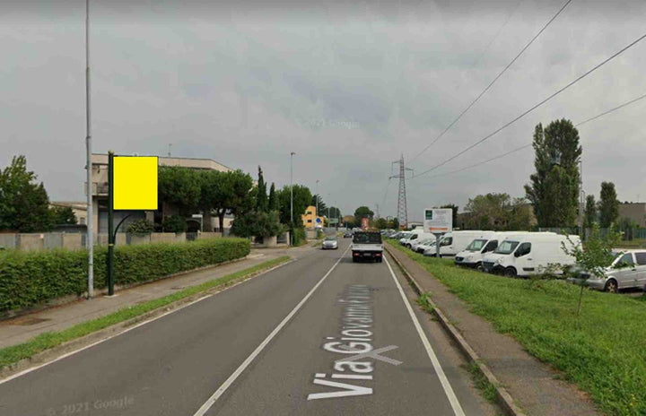 Billboard Via Falcone angolo con Via San Domenico, Bareggio, Italy