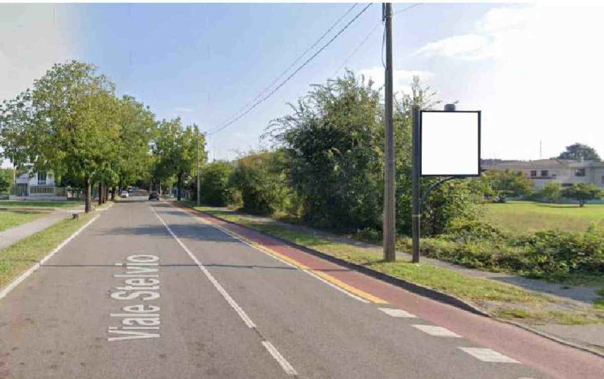 Billboard Viale Stelvio, Busto Arsizio, Italy