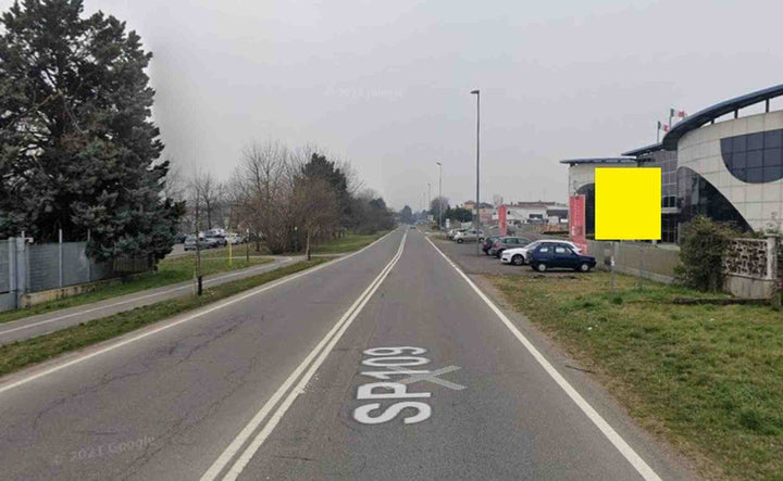 Billboard Via Parabiago, Busto Garolfo, Italy