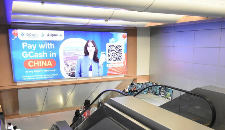 Airport Advertising - Lightboxes (Departure Boarding Hall West), NAIA Terminal 1, Manila Philippines