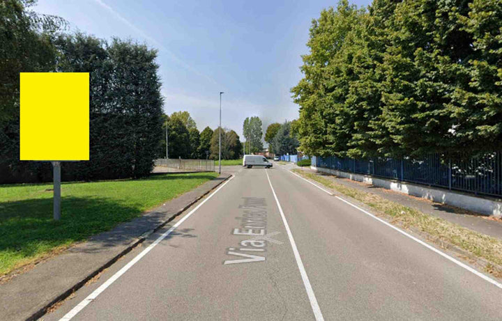 Billboard Via Fermi, Caronno Pertusella, Italy