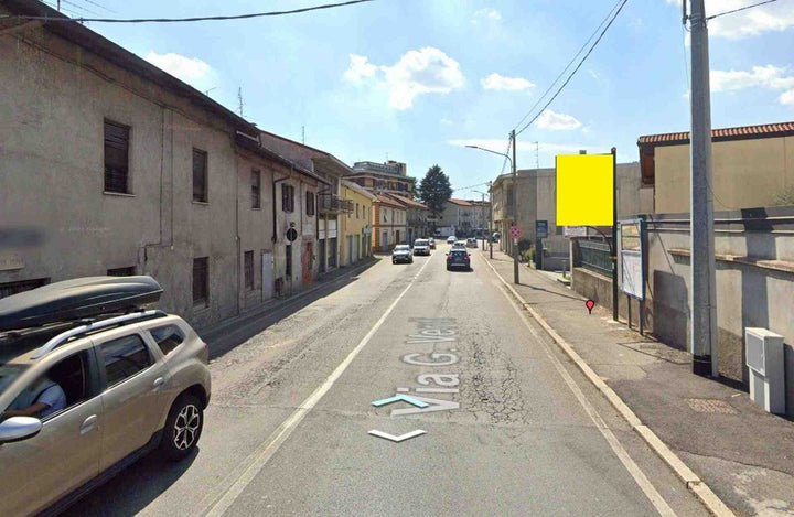 Billboard Via Verdi, Cassano Magnago, Italy