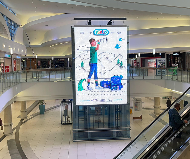 Mall of the South Wall Sign, South Africa