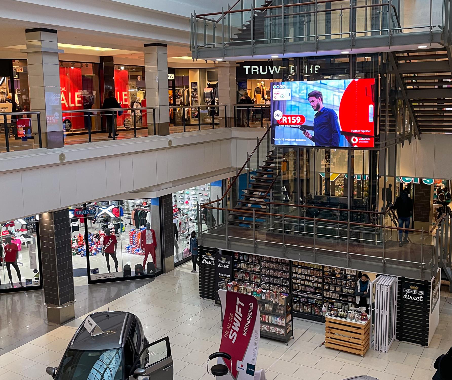 Kenilworth Mall 1 digital screen Cape Town