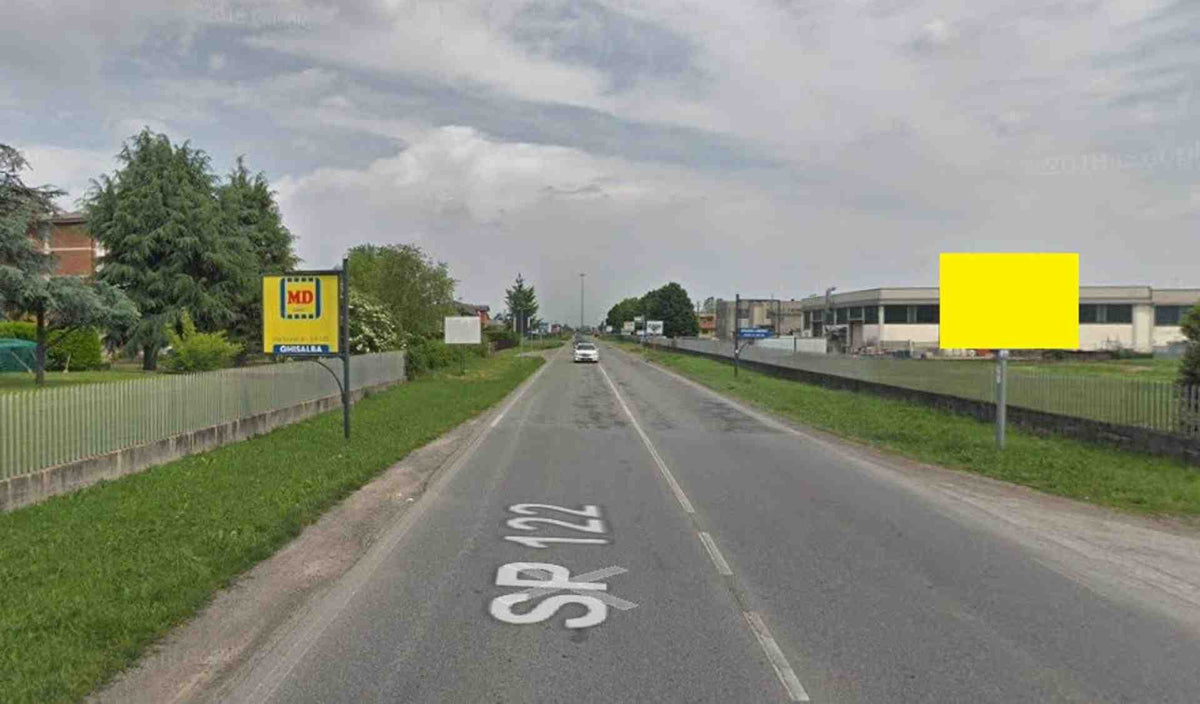 Billboard S.p. 122 Km. 15+815/dx, Ghisalba, Italy
