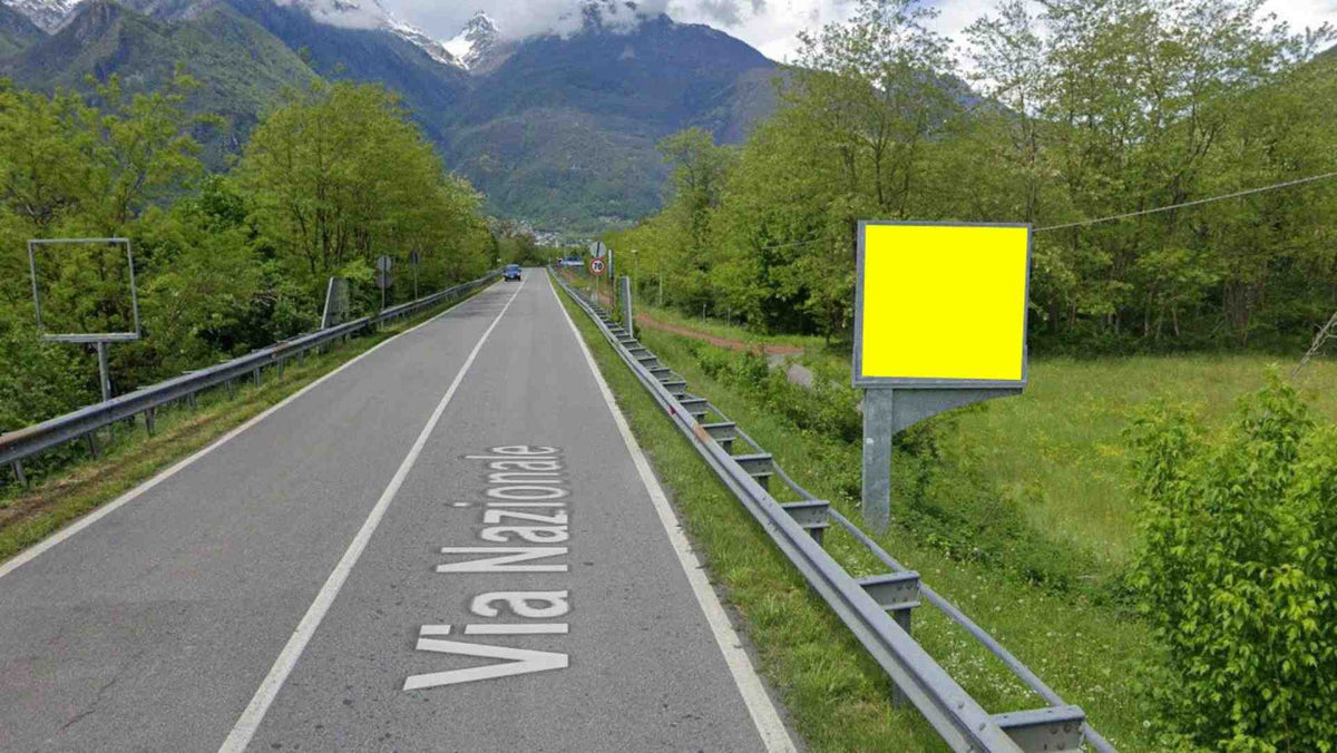 Billboard S.s. 36 Km. 112+705/sx, Prata Camportaccio, Italy