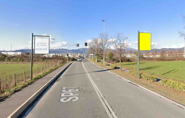 Billboard Via Stella Alpina, Seriate, Italy