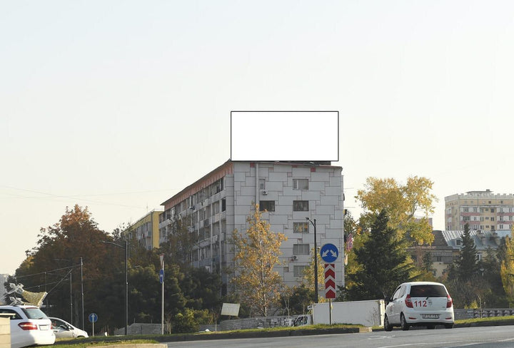 Rooftop Billboard (OOH), D. Aghmashenebeli Square, Tbilisi, Georgia