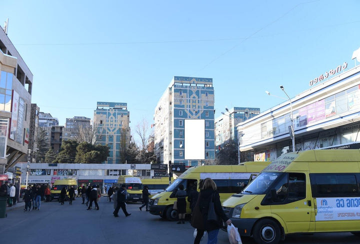 Wall-Mounted Billboard (OOH), 50, O. Khizanishvili, Tbilisi, Georgia