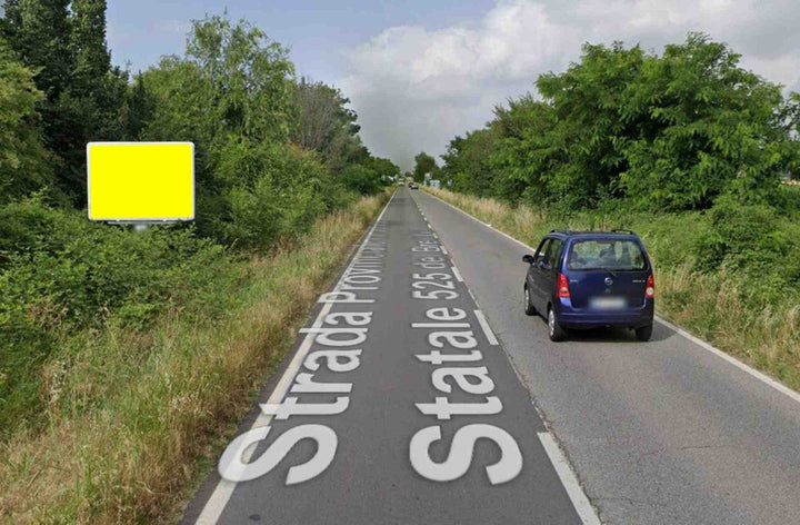 Billboard S.p. 525 18+920/sx, Vaprio d'Adda, Italy