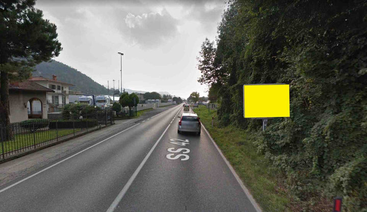 Billboard S.s. 42 Km. 39+504/sx, Luzzana, Italy