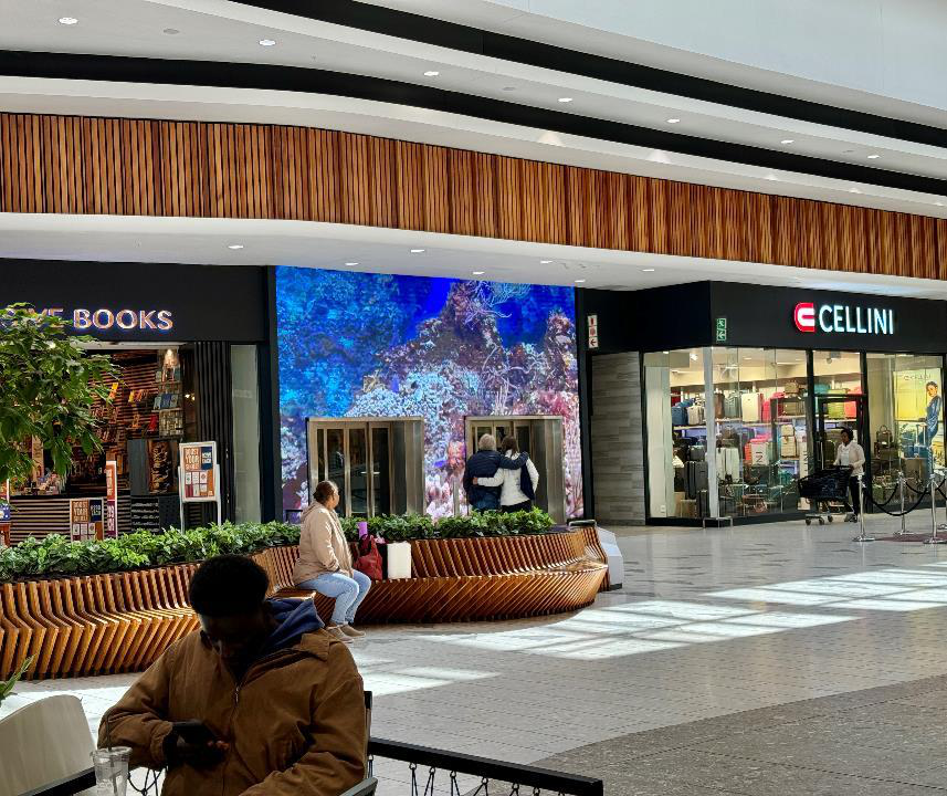 Table Bay Mall Package digital screen Cape Town