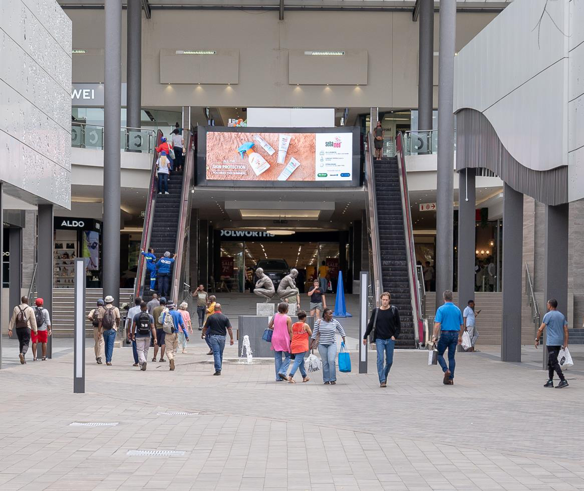 Centurion Mall digital screen Johannesburg