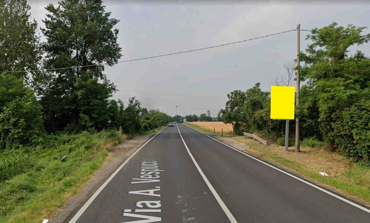 Billboard Via Vespucci, Osio Sotto, Italy