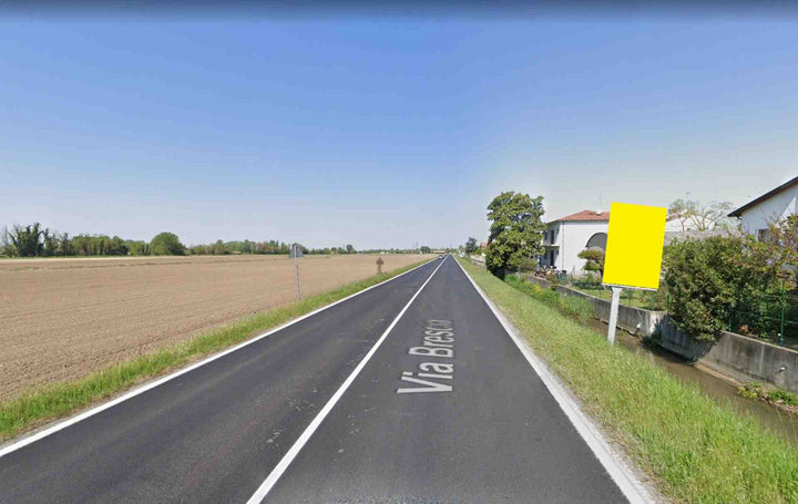 Billboard Via Brescia, Mantova, Italy
