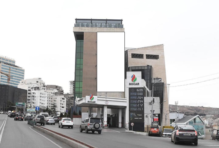 Wall-Mounted Billboard (OOH), 11, Giorgi Saakadze Descent, Tbilisi, Georgia