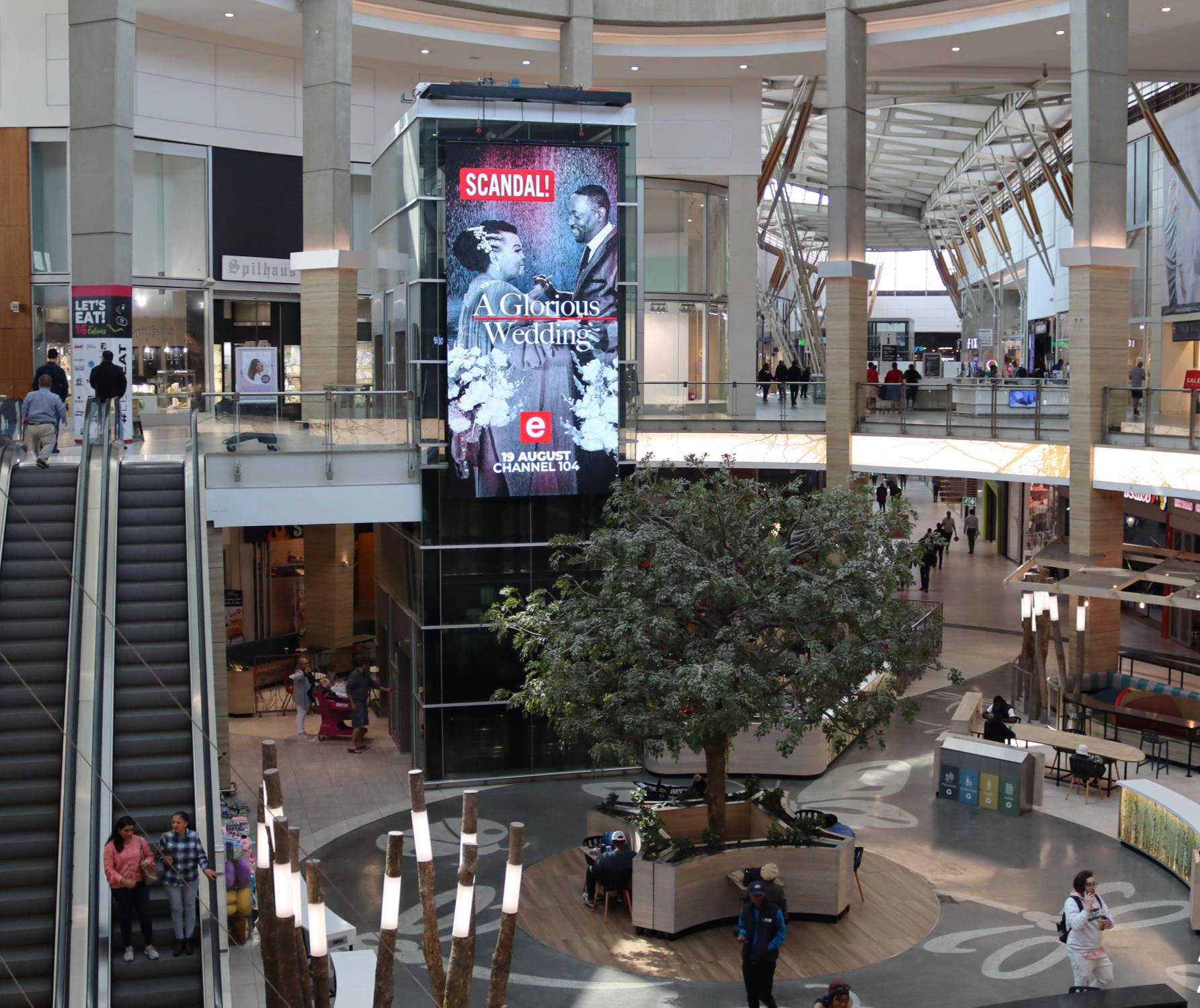 Greenstone Centre digital screen Johannesburg