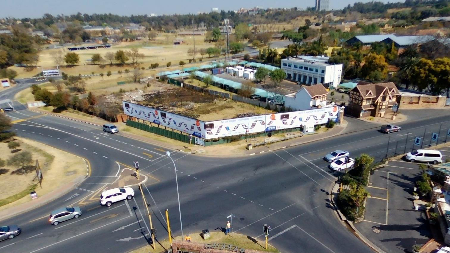 Peter Place Wrap billboard Johannesburg