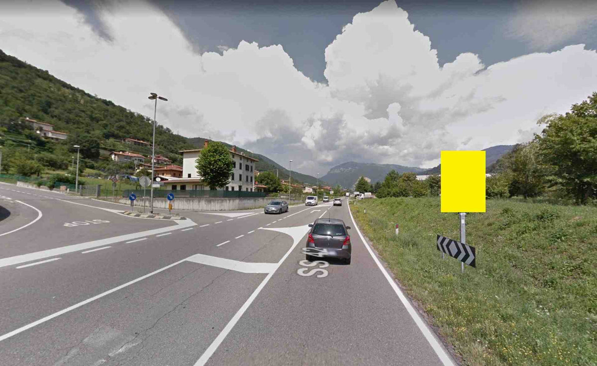 Billboard S.s.42 Km. 38+525/dx, Trescore Balneario, Italy