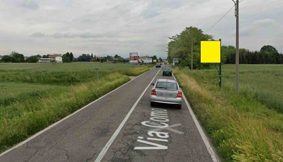 Billboard Via Como (continuazione Via Larga), Saronno, Italy