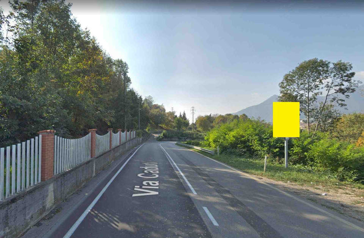 Billboard Via Caduti, Cene, Italy