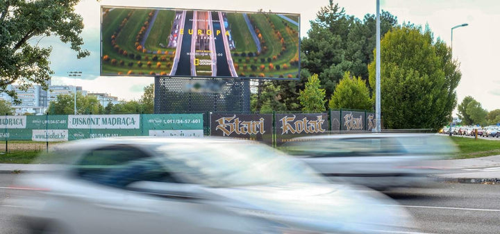 Large-Format Digital Screen, Zagrebacka Avenue (Preko), Zagreb, Croatia