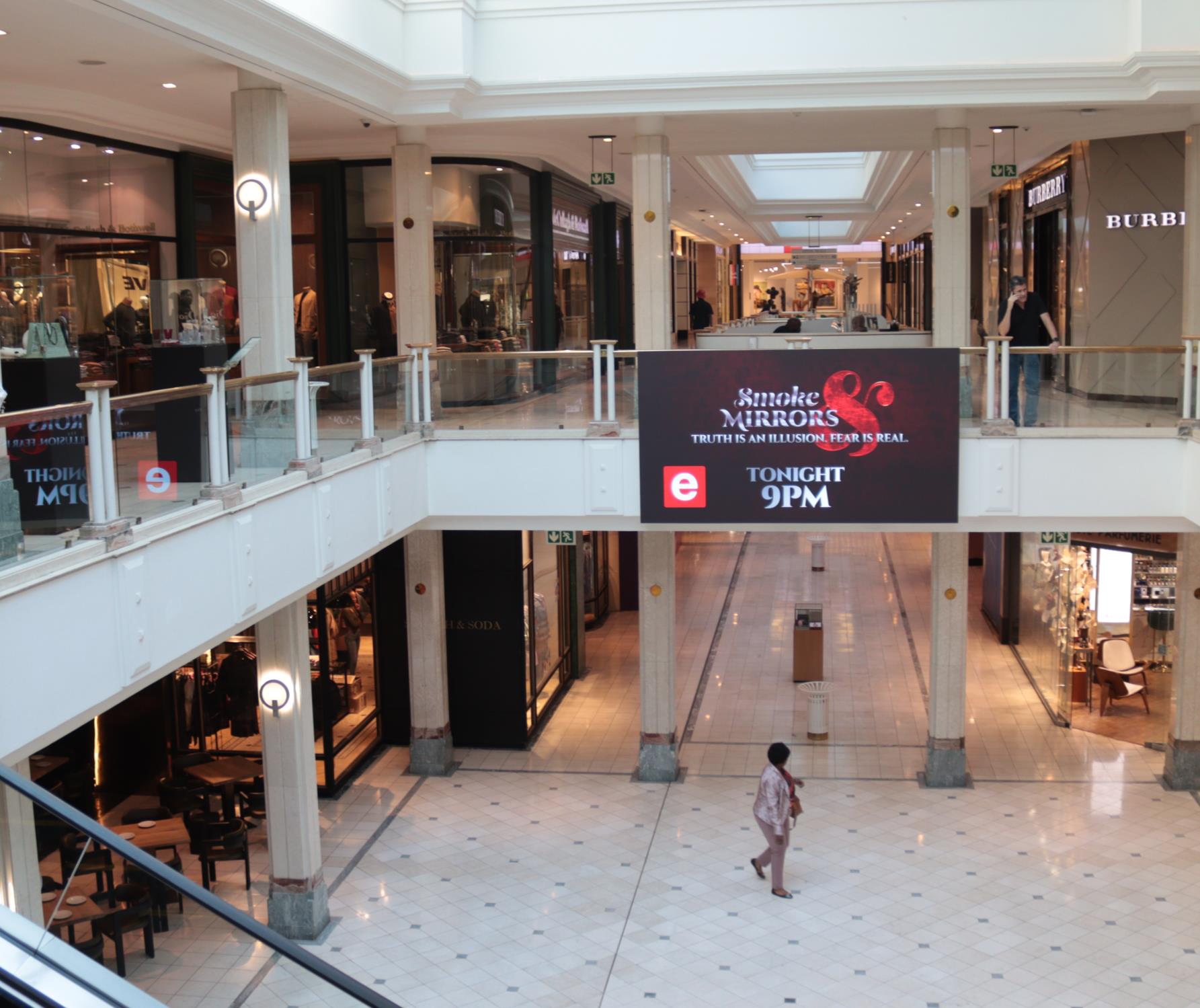 Hyde Park Corner Digital digital screen Johannesburg