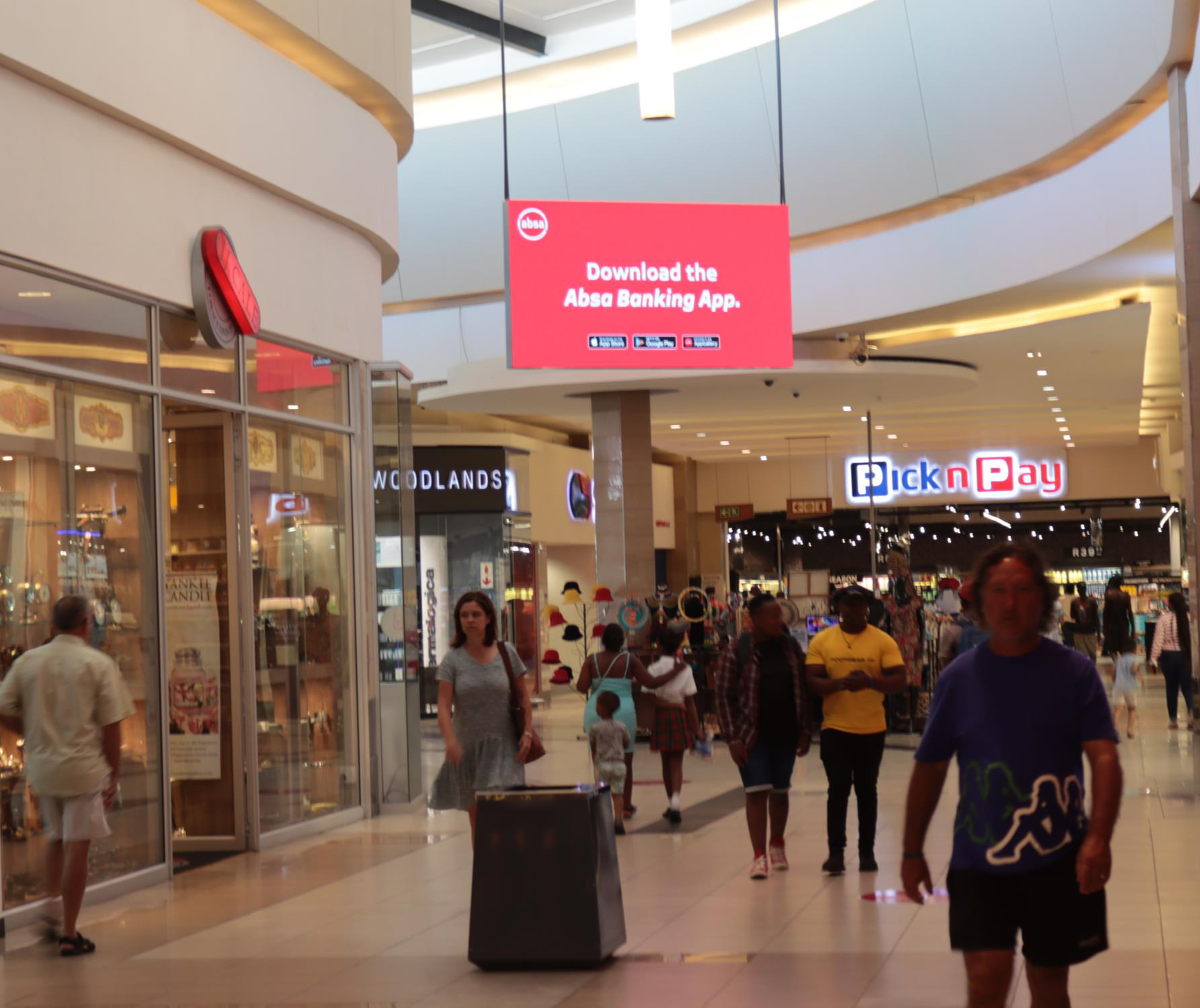 Woodlands Digital digital screen Johannesburg
