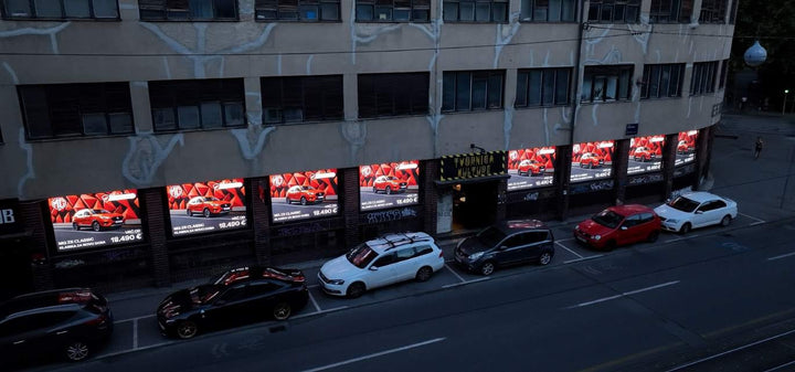 Synchronised Digital Screens, Tvornica Kulture, Zagreb, Croatia