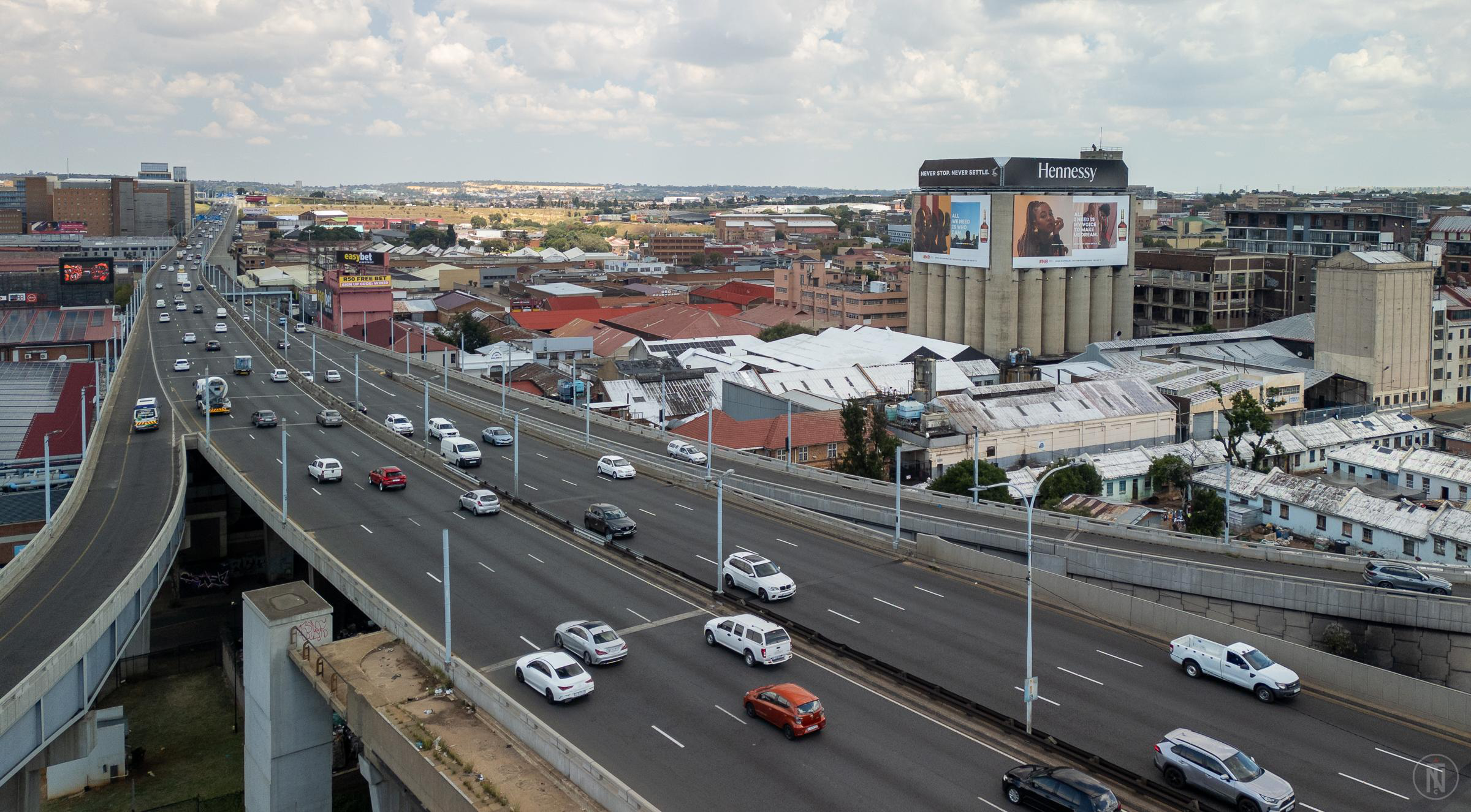 M1 Silos billboard Johannesburg