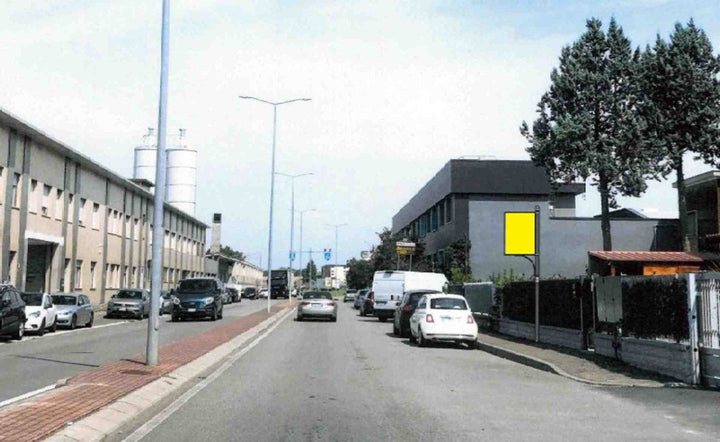 Billboard Via Giuseppe di Vittorio, Peschiera Borromeo, Italy