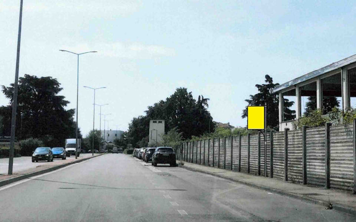 Billboard Via Giuseppe di Vittorio, Peschiera Borromeo, Italy