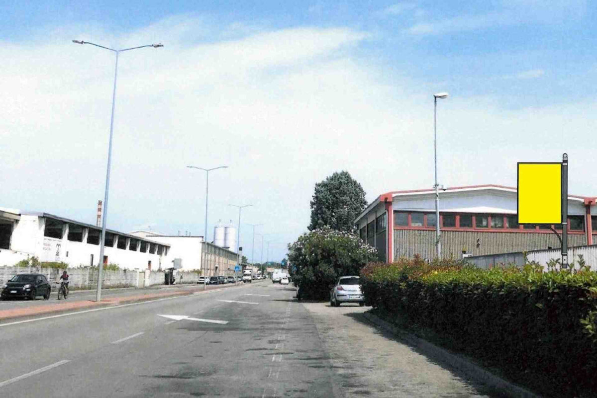 Billboard Via Giuseppe di Vittorio, Peschiera Borromeo, Italy
