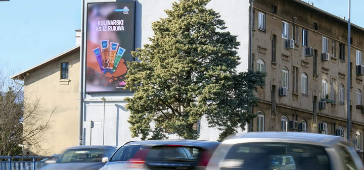 Digital Wall Screen, Zvonimirova Street, Rijeka, Croatia