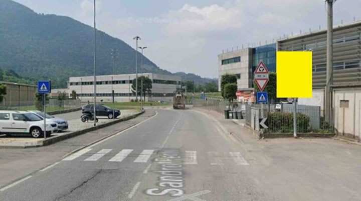 Billboard Via Sandro Pertini, Albino, Italy