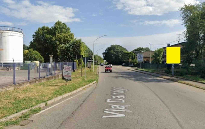 Billboard Via Dairago 68 mt dopo Viale Toscana, Busto Arsizio, Italy