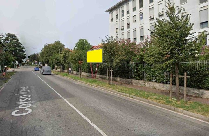 Billboard Corso Italia, Busto Arsizio, Italy