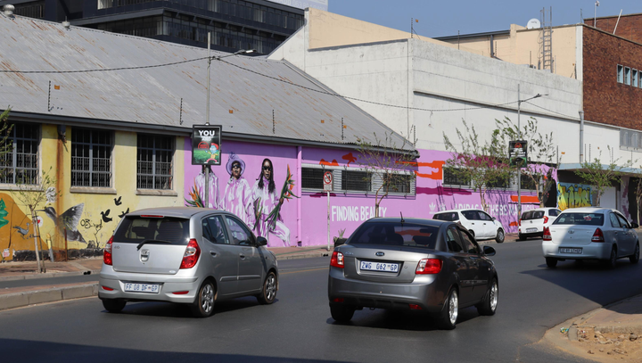 Commissioner Street Graffiti Wall, Johannesburg