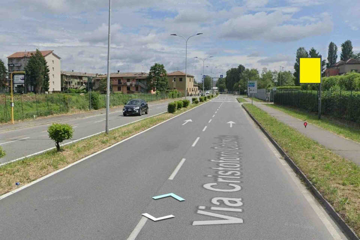 Billboard Via olombo 93 mt. prima di Via Buozzi, Melzo, Italy