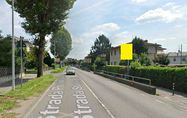 Billboard Via Treviglio fronte Via Baruffi, Caravaggio, Italy
