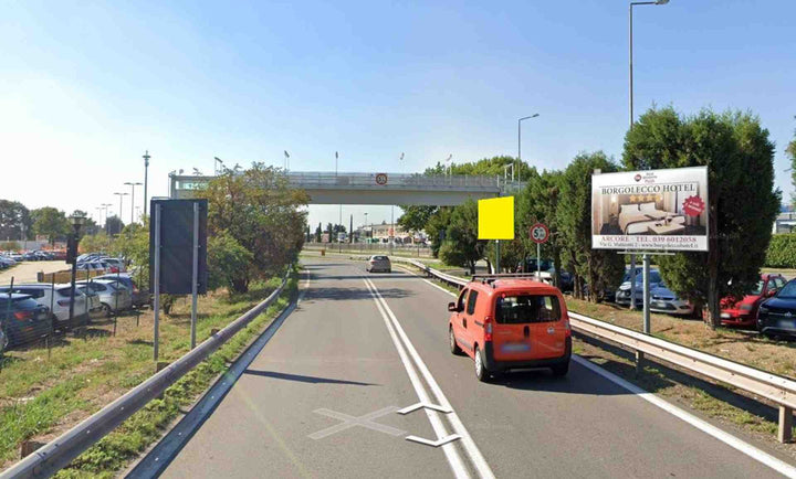 Billboard Via Camillo Olivetti, Agrate Brianza, Italy
