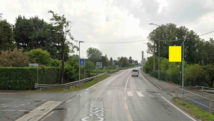 Billboard Via Cassinone dopo Via Don Ubbiali, Bagnatica, Italy