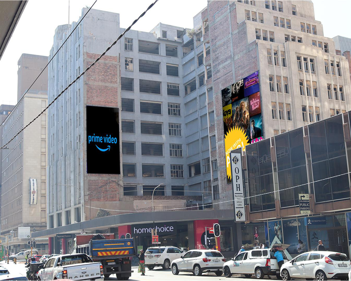 Cnr Rissik and Fox Street Wall Sign, Johannesburg