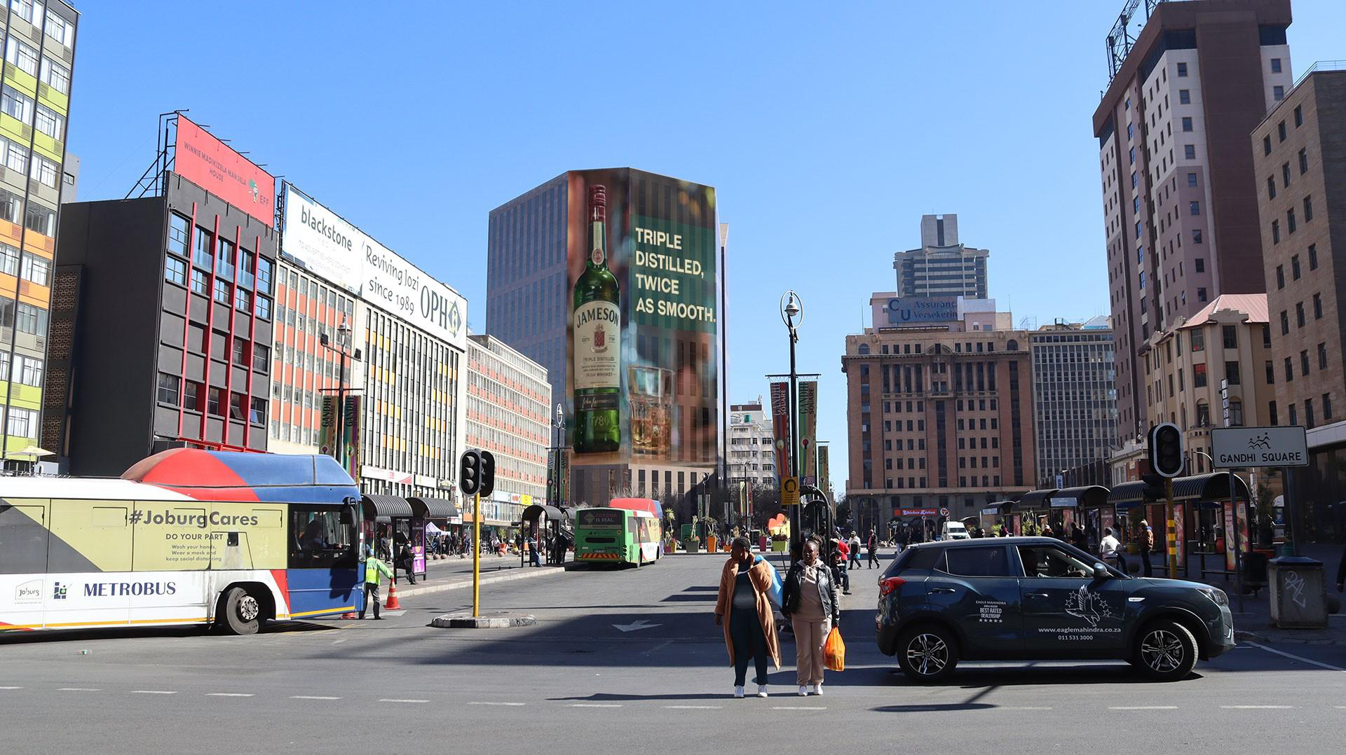 100 Main Street, Johannesburg billboard Johannesburg